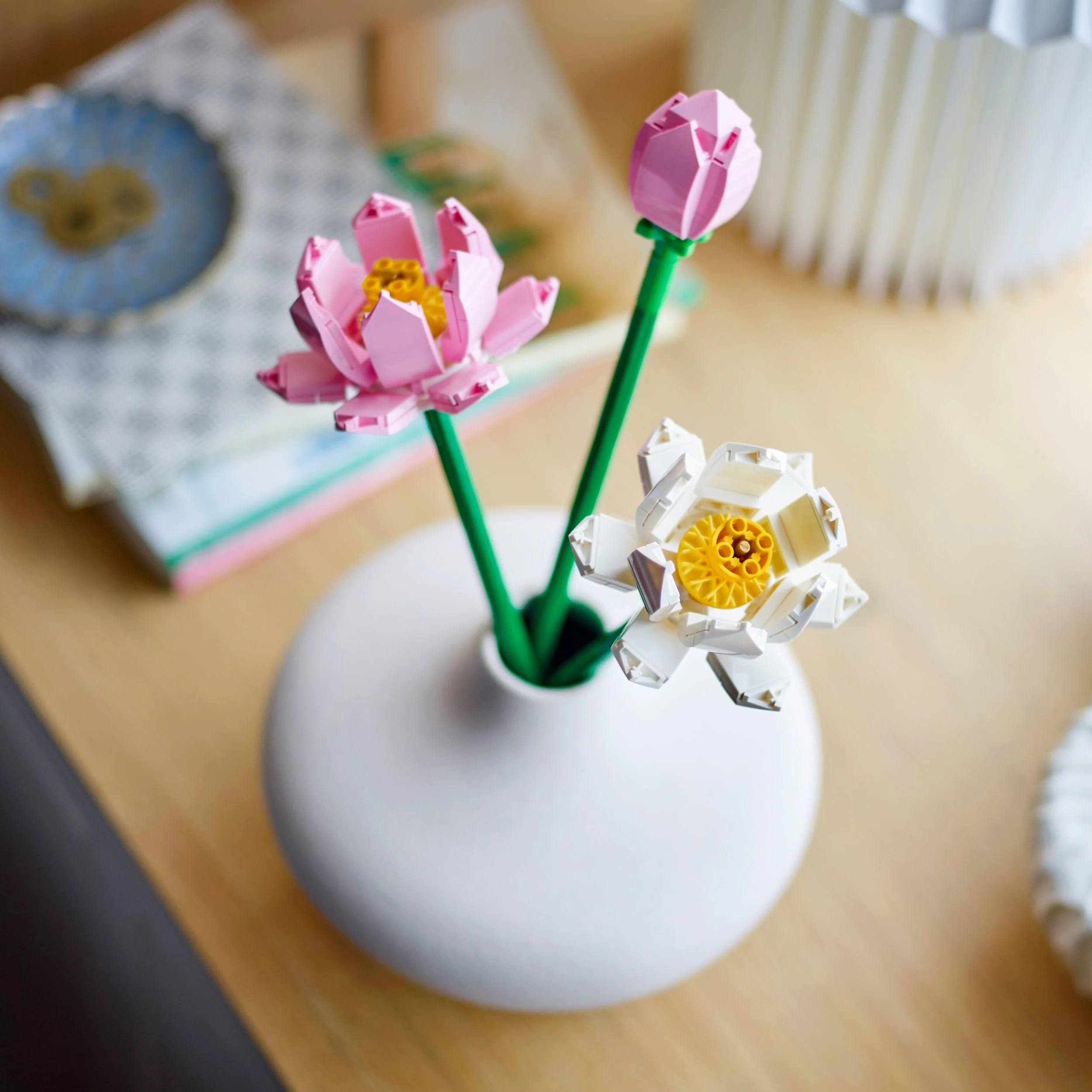 LEGO Lotus Flower - Building Toy for Kids, Girls & Boys, Ages 8+ - Artificial Lotus for Home Decor & Display - Stocking Stuffer and Gift Idea for Christmas - 40647 - Image 2