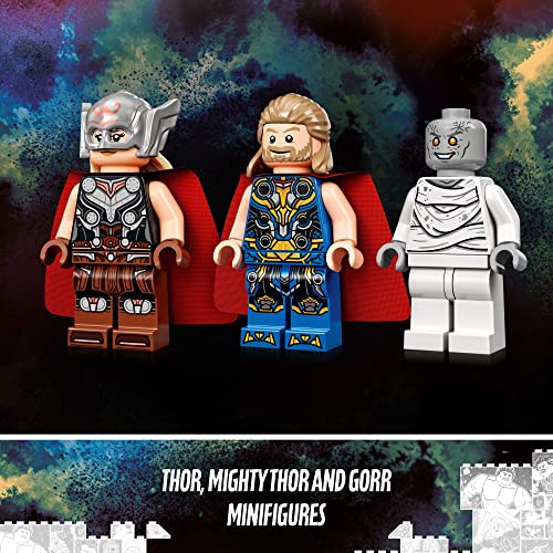 LEGO Marvel Attack on New Asgard 76207 Building Kit; Thor Construction Toy with 2 Minifigures for Kids Aged 7+ (159 Pieces) - Image 3