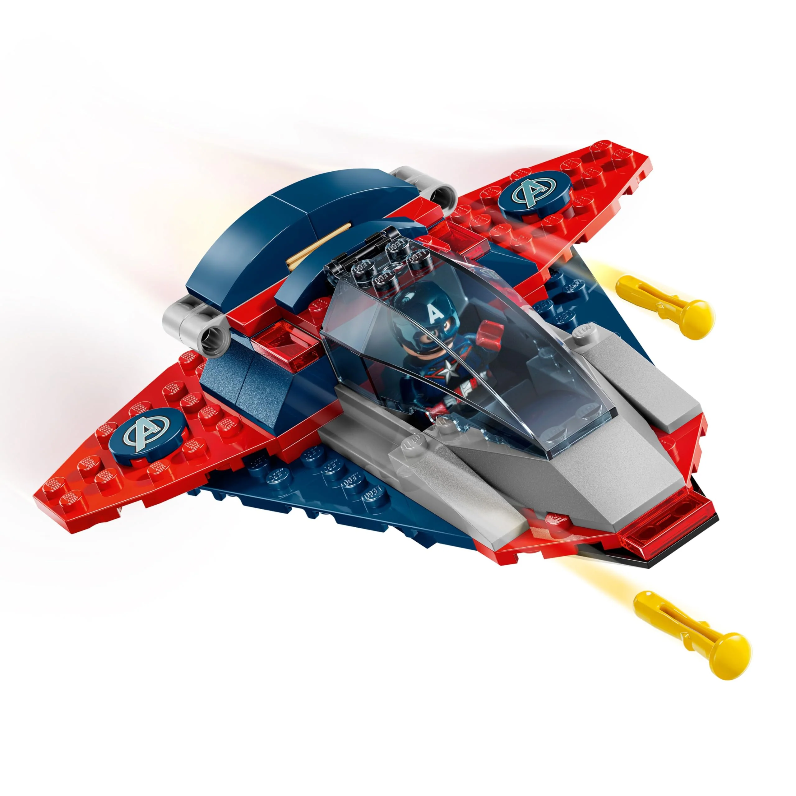 LEGO Marvel Captain America vs. Thanos Building Toy - Pretend Play Set for Boys & Girls, Ages 4+ - Kids Building Blocks W/ 2 Super Hero Toy Minifigures - Image 2