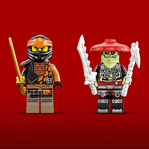 LEGO NINJAGO Cole’s Earth Dragon EVO 71782, Upgradable Action Toy Figure for Boys and Girls with Battle Scorpion Creature and 2 Minifigures, 2023 Playset - Image 4