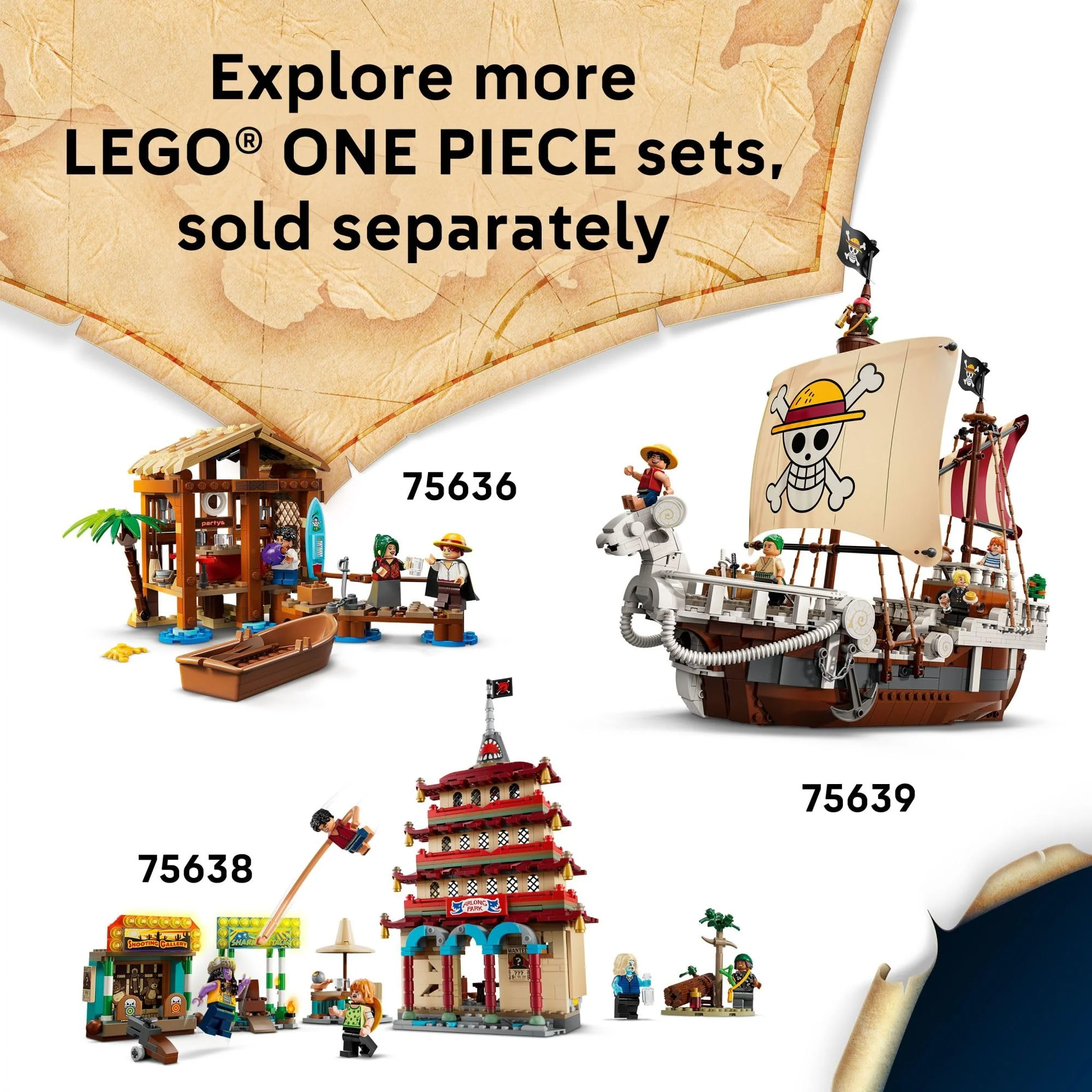 LEGO ONE Piece Buggy The Clown’s Circus Tent Building Blocks - Creative Building Toy for Boys & Girls, 8+ - 4 Toy Figures & Playset for Pretend Play - Image 2