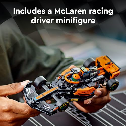 LEGO Speed Champions 2023 McLaren Formula 1 Race Car Toy for Play and Display, Buildable McLaren Toy Set for Kids, F1 Toy Gift Idea for Boys and Girls Ages 9 and Up who Enjoy Independent Play, 76919 - Image 2