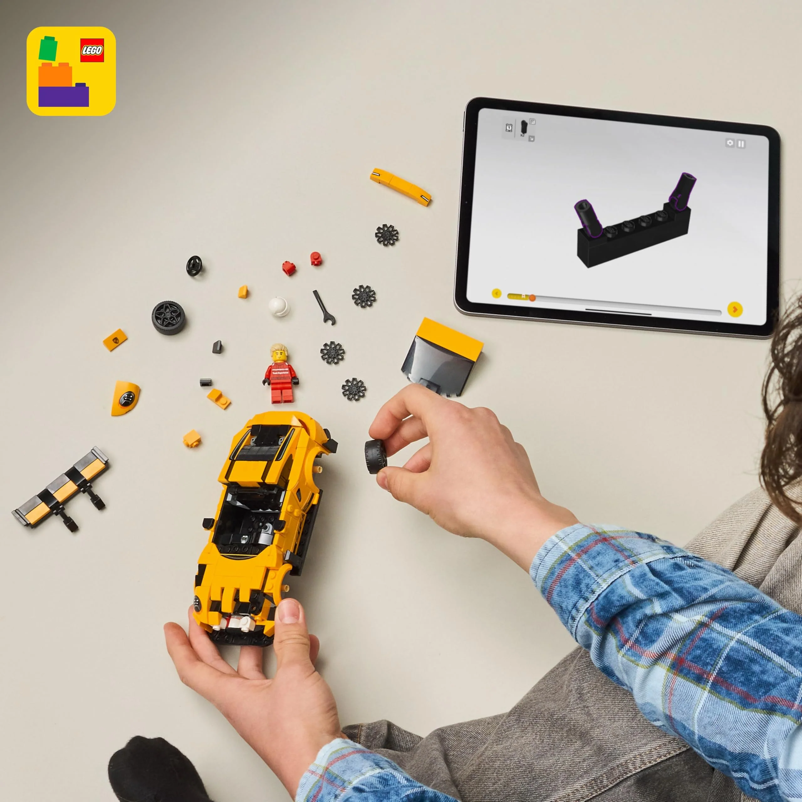 LEGO Speed Champions Porsche 911 GT3 RS Super Car Toy - Model Kit & Pretend Play Toy for Boys & Girls, Ages 9+ - Sports Car Building Set for Kids & Racing Fans - Gift Idea for Birthdays - 77239 - Image 2
