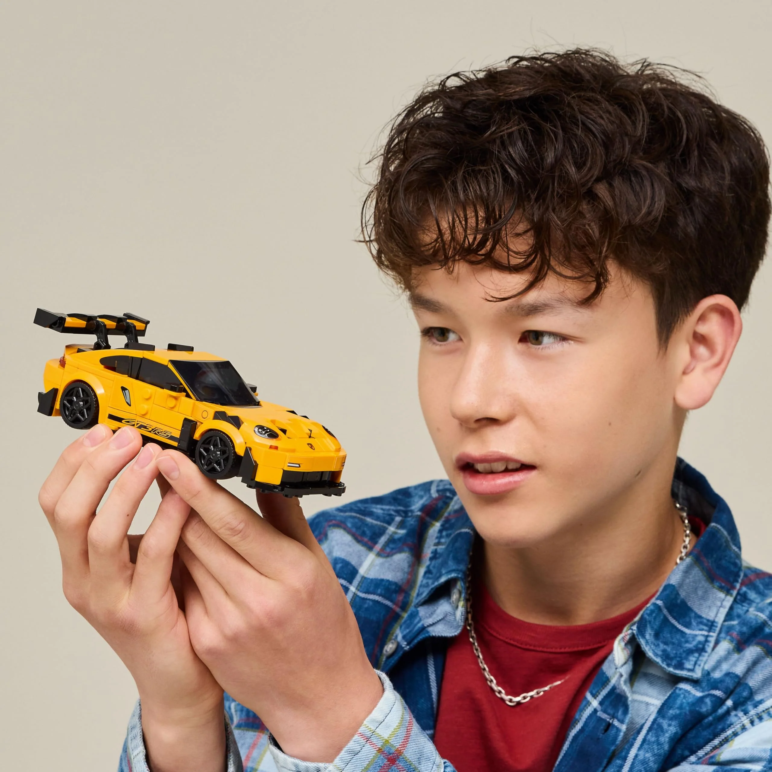 LEGO Speed Champions Porsche 911 GT3 RS Super Car Toy - Model Kit & Pretend Play Toy for Boys & Girls, Ages 9+ - Sports Car Building Set for Kids & Racing Fans - Gift Idea for Birthdays - 77239 - Image 4