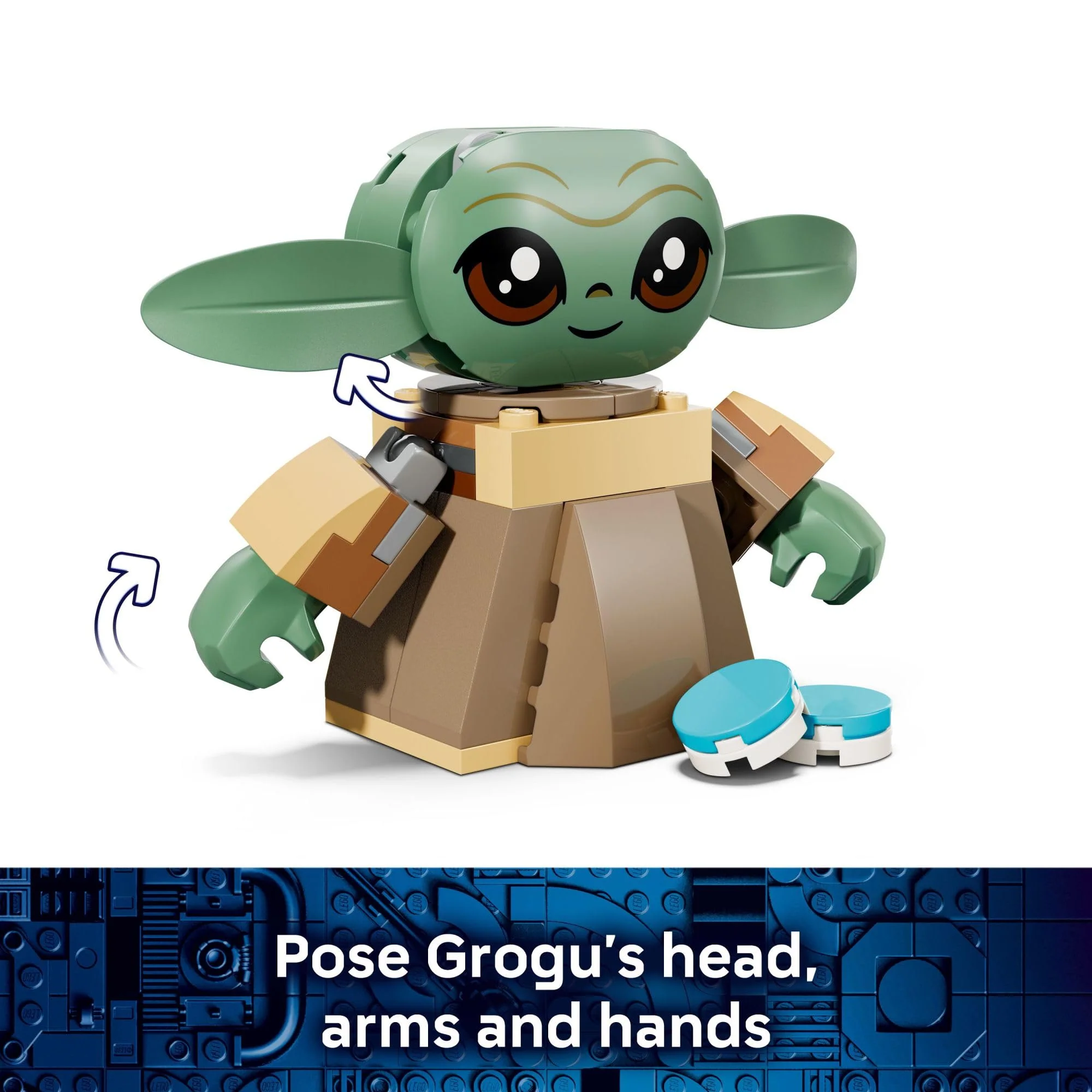 LEGO Star Wars Grogu’s Homestead Building Toy for Boys & Girls 75443 - Image 3