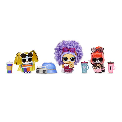 LOL Surprise Remix Pets 9 Surprises, Real Hair Includes Music Cassette Tape with Surprise Song Lyrics, Accessories, Dolls - Image 8