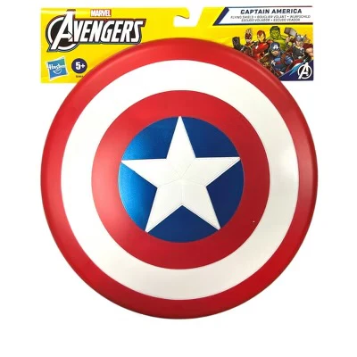 Marvel Avengers Captain America 11" Classic Flying Shield with Arm Strap