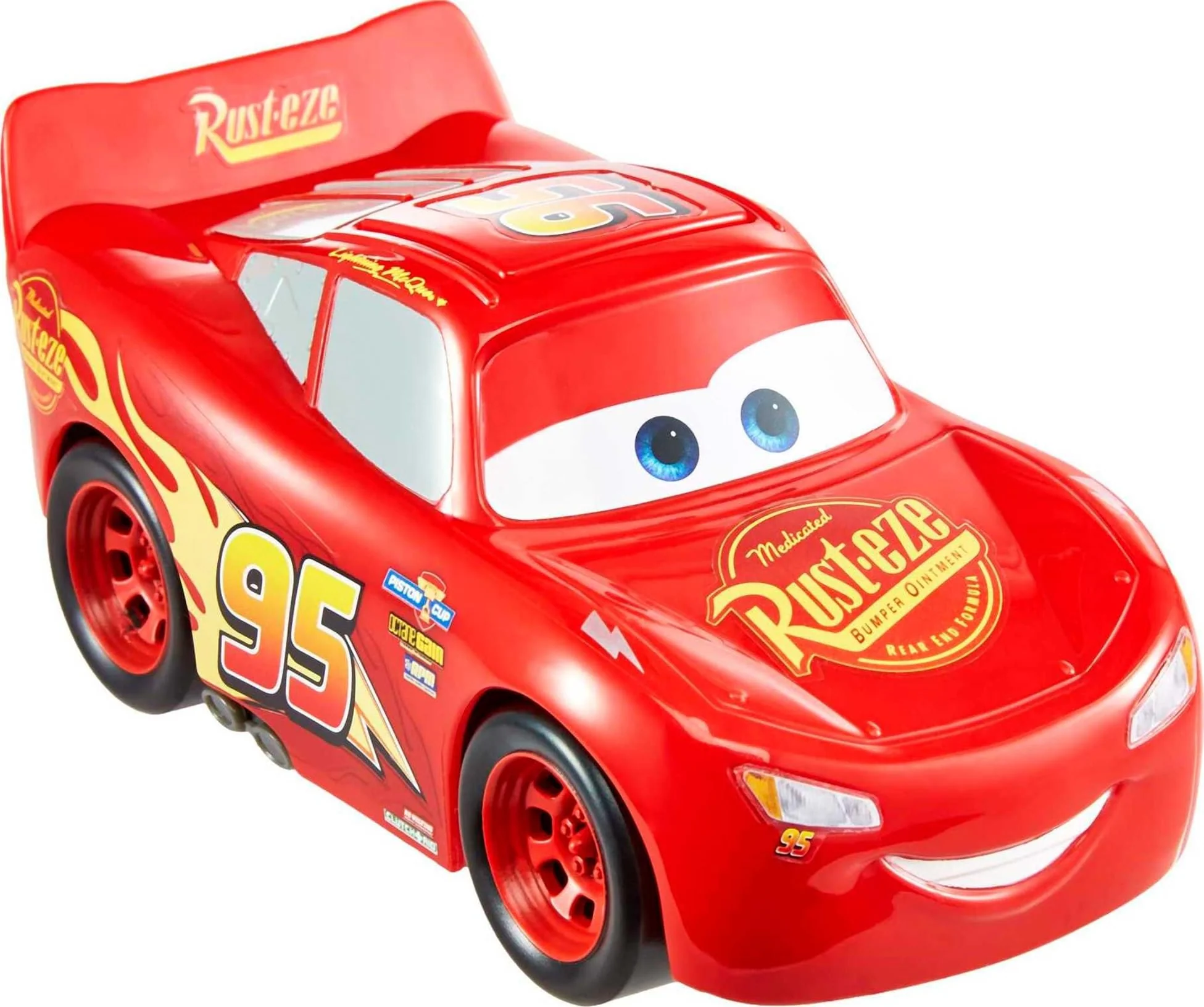 Mattel Disney Pixar Cars Track Talkers Toy Vehicles, Lightning McQueen Talking Car, 5.5-inch Character Collectible - Image 5