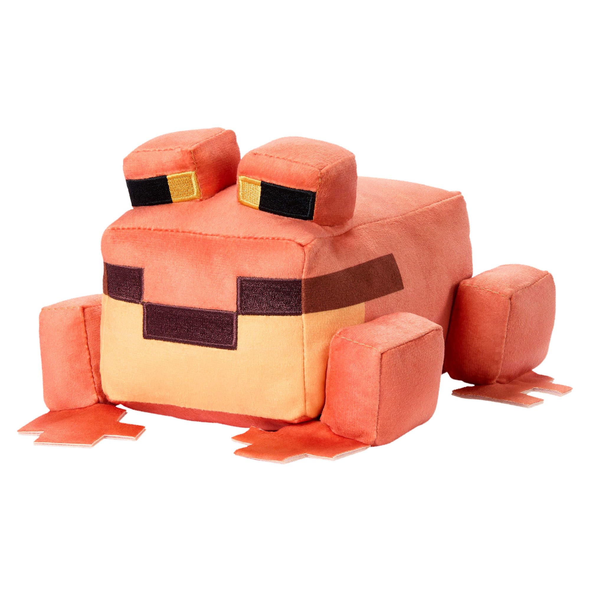 Mattel Minecraft JDW11 20cm Collectible Frog Plush Toy from Video Game Character