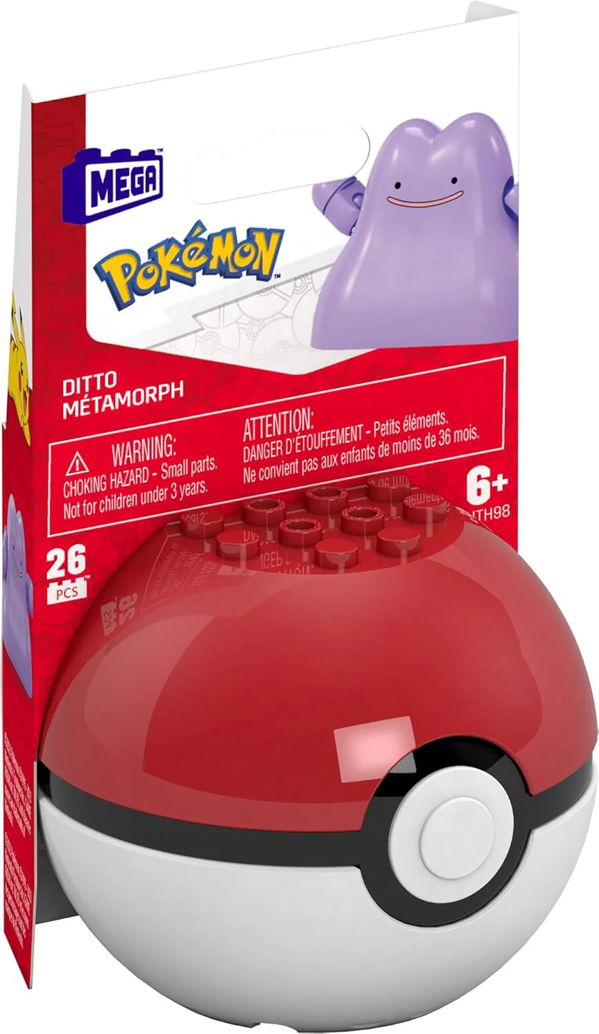 MEGA Pokémon Construction Toy Pokémon Evergreen Pikachu Ball for Kids Ages 6 and Up - Image 2