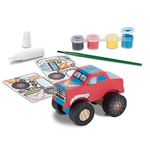Melissa & Doug Monster Truck Wooden Craft Kit - Image 3