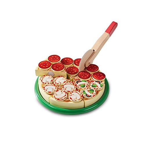 Melissa & Doug Pizza Party Wooden Play Food (54 + Pieces) - Image 4