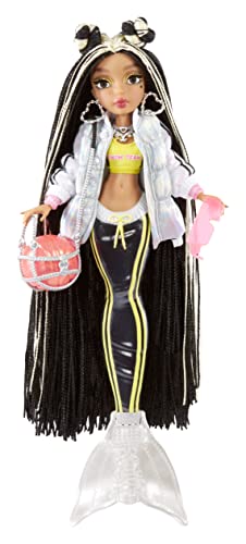 MERMAZE MERMAIDZ Color Change Jordie Mermaid Fashion Doll with Designer Outfit & Accessories, Stylish Hair & Sculpted Tail, Poseable - Image 4