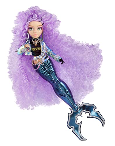 MERMAZE MERMAIDZ Color Change Riviera Mermaid Fashion Doll with Designer Outfit & Accessories, Stylish Hair & Sculpted Tail, Poseable, Toy Gift Girls Boys Collectors Ages 4 5 6 7 8 to 12+, 580812 - Image 2