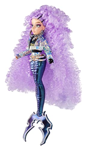 MERMAZE MERMAIDZ Color Change Riviera Mermaid Fashion Doll with Designer Outfit & Accessories, Stylish Hair & Sculpted Tail, Poseable, Toy Gift Girls Boys Collectors Ages 4 5 6 7 8 to 12+, 580812 - Image 4