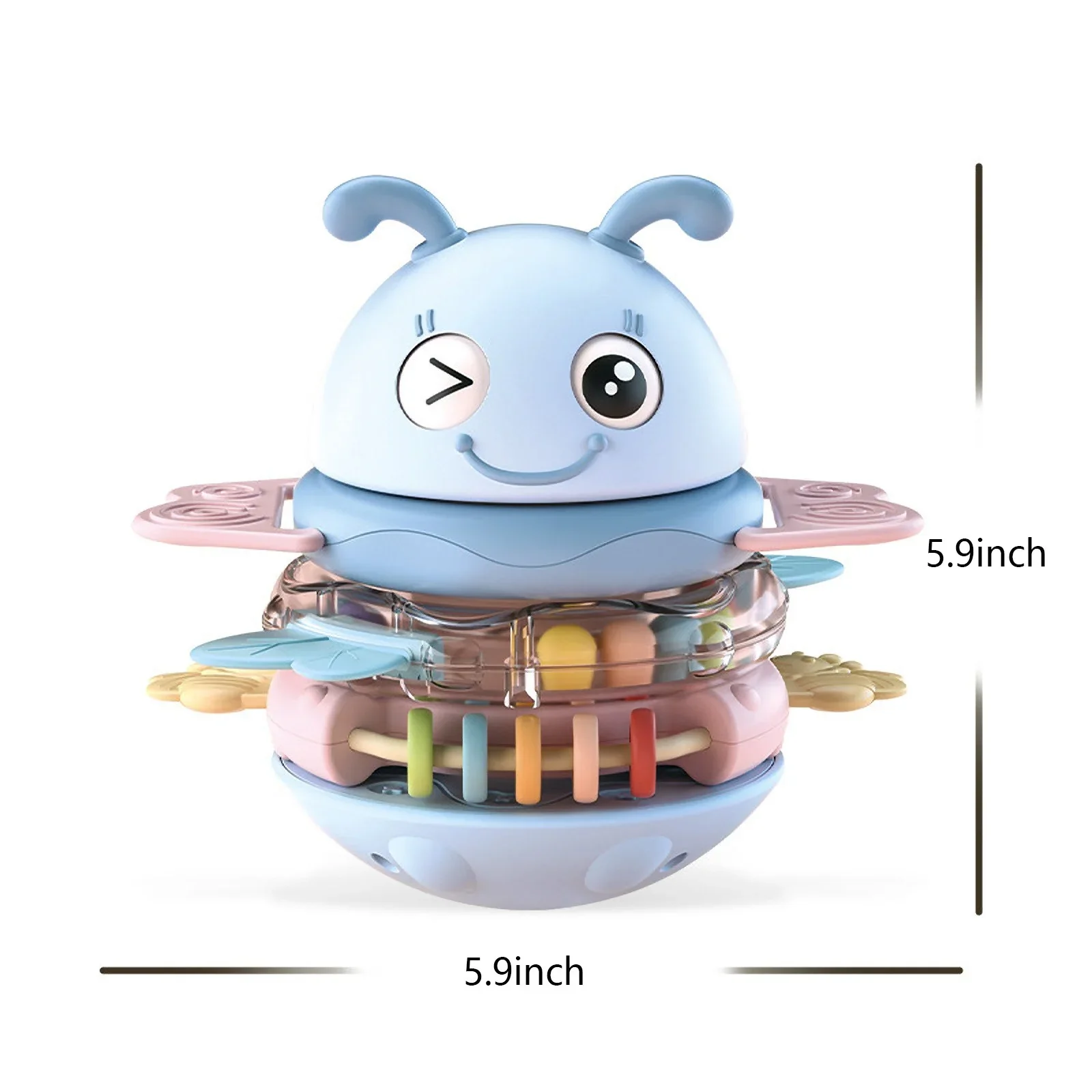 Children's Educational Toy, Musical Tumbler Jenga, Color May Vary - Image 4