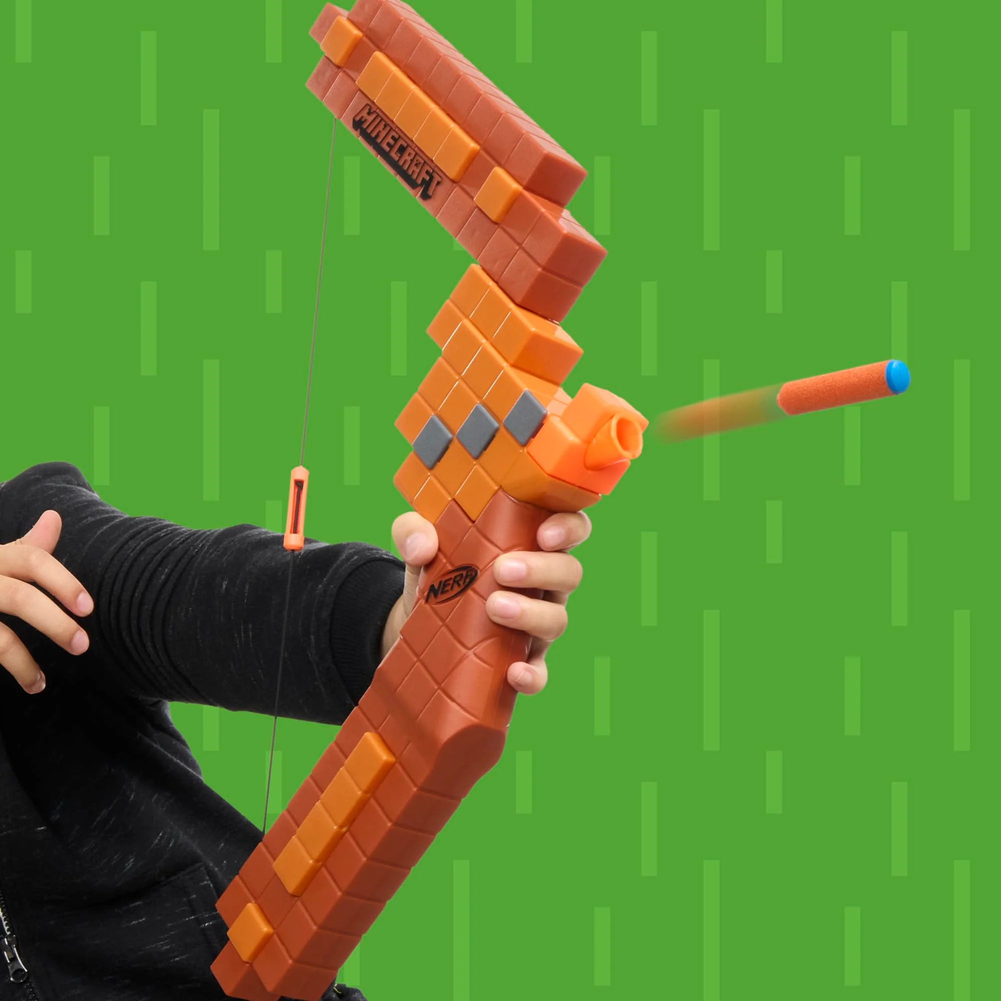 Nerf Minecraft Bow Dart Blaster, Pull-Back String Priming, 8 N1 Darts Compatible Only N1 Dart Blasters, Ages 8+ - Image 8