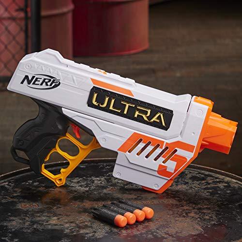 NERF Ultra Five Blaster  4-Dart Internal Clip, 4 Ultra Darts, Dart Storage - Image 5