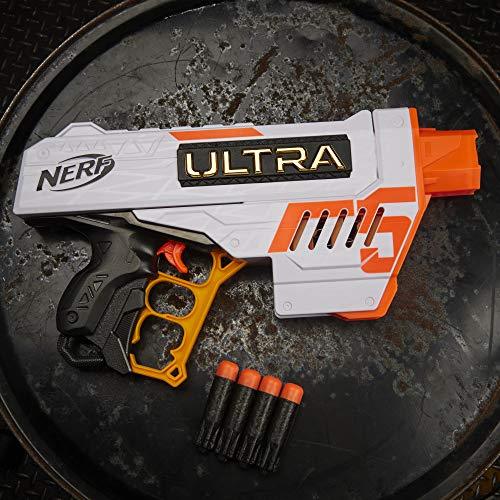 NERF Ultra Five Blaster  4-Dart Internal Clip, 4 Ultra Darts, Dart Storage - Image 7