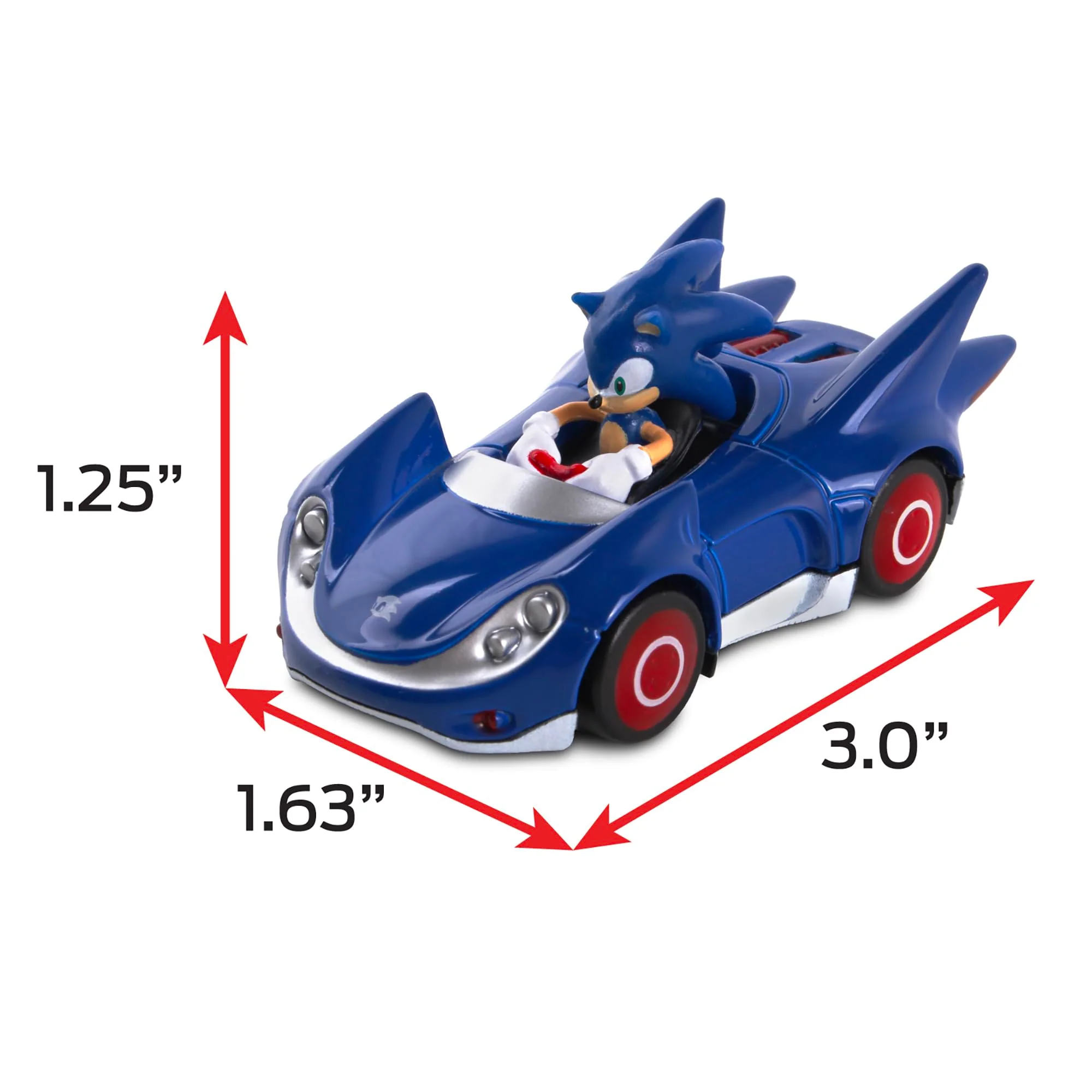 Sonic The Hedgehog Die-Cast Figure (1:64 Scale) - Image 7