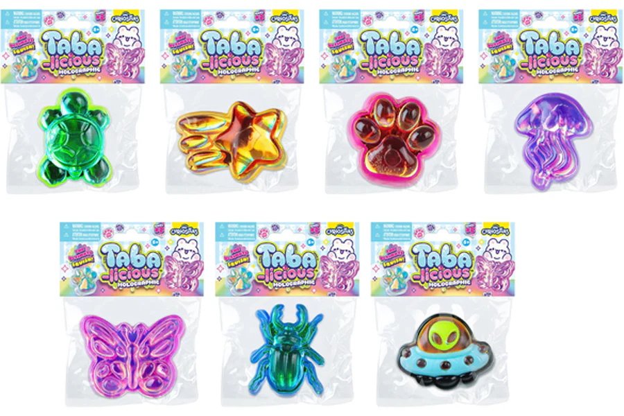 ORB Taba-Licious Squishy Holographics, One Random Shimmering Style Per Order!