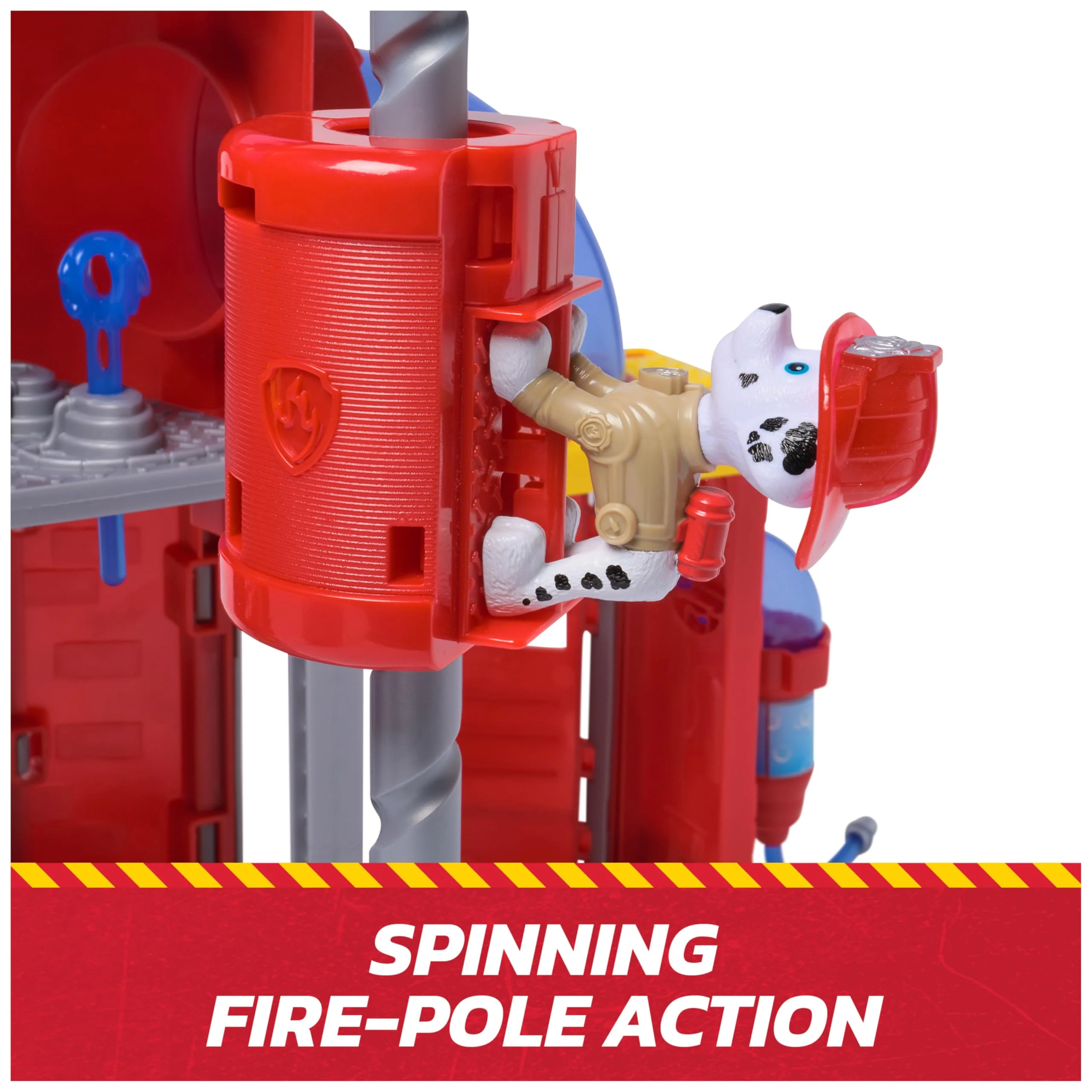 Paw Patrol - Fire Rescue Fire Station - Marcus Car Figure - Sound & Light Effects - Kids Toy - Ages 3+ - Image 5