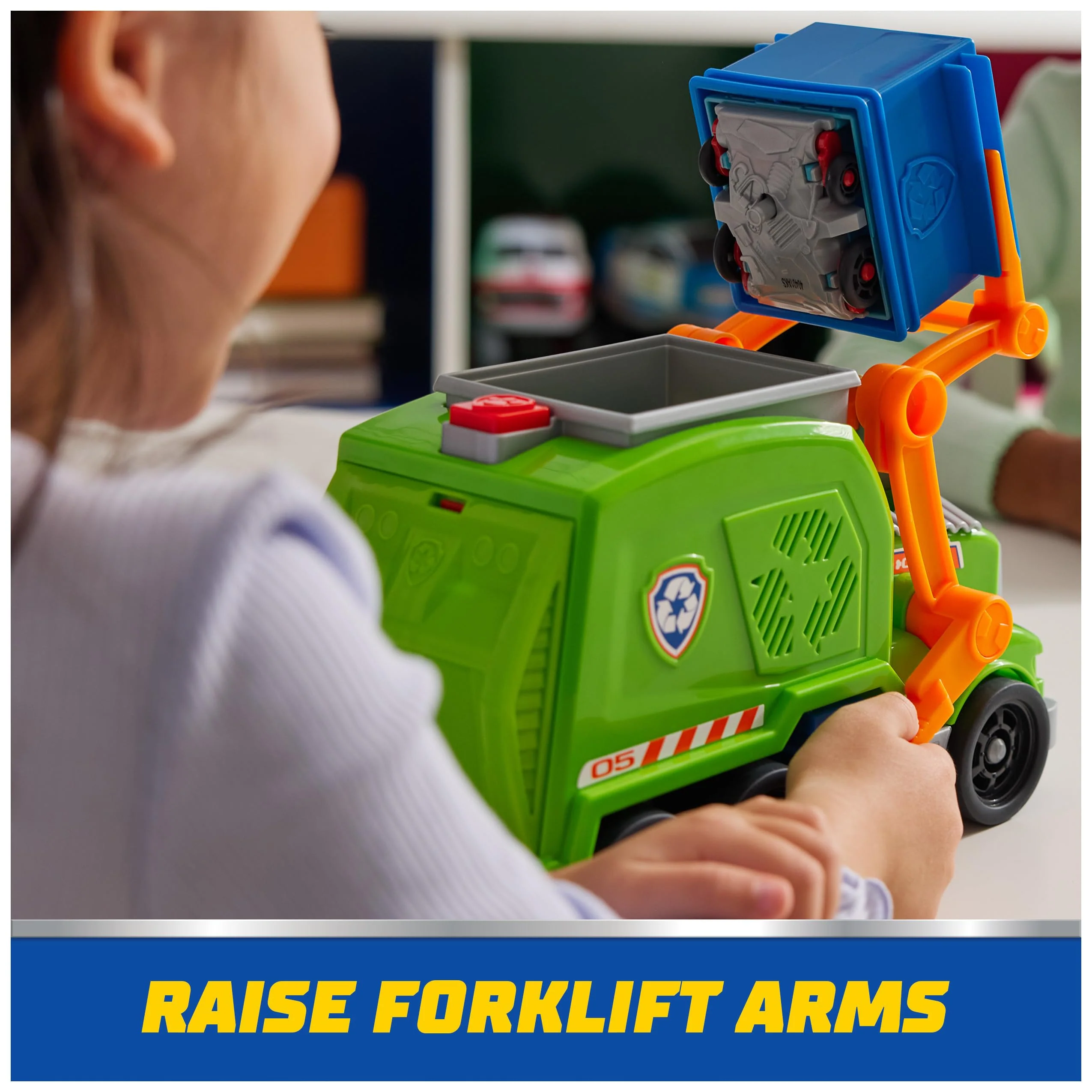 Paw Patrol – Recycling Truck and Rocky Figure + Accessories Toys – Gift Child 3 Years + – 6071248 – Toys Children 3 Years + - Image 6
