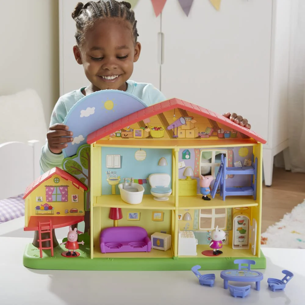 Peppa Pig - Peppa's Playtime to Bedtime House Preschool Toy, Speech, Light, and Sounds, Ages 3 and Up - Image 10