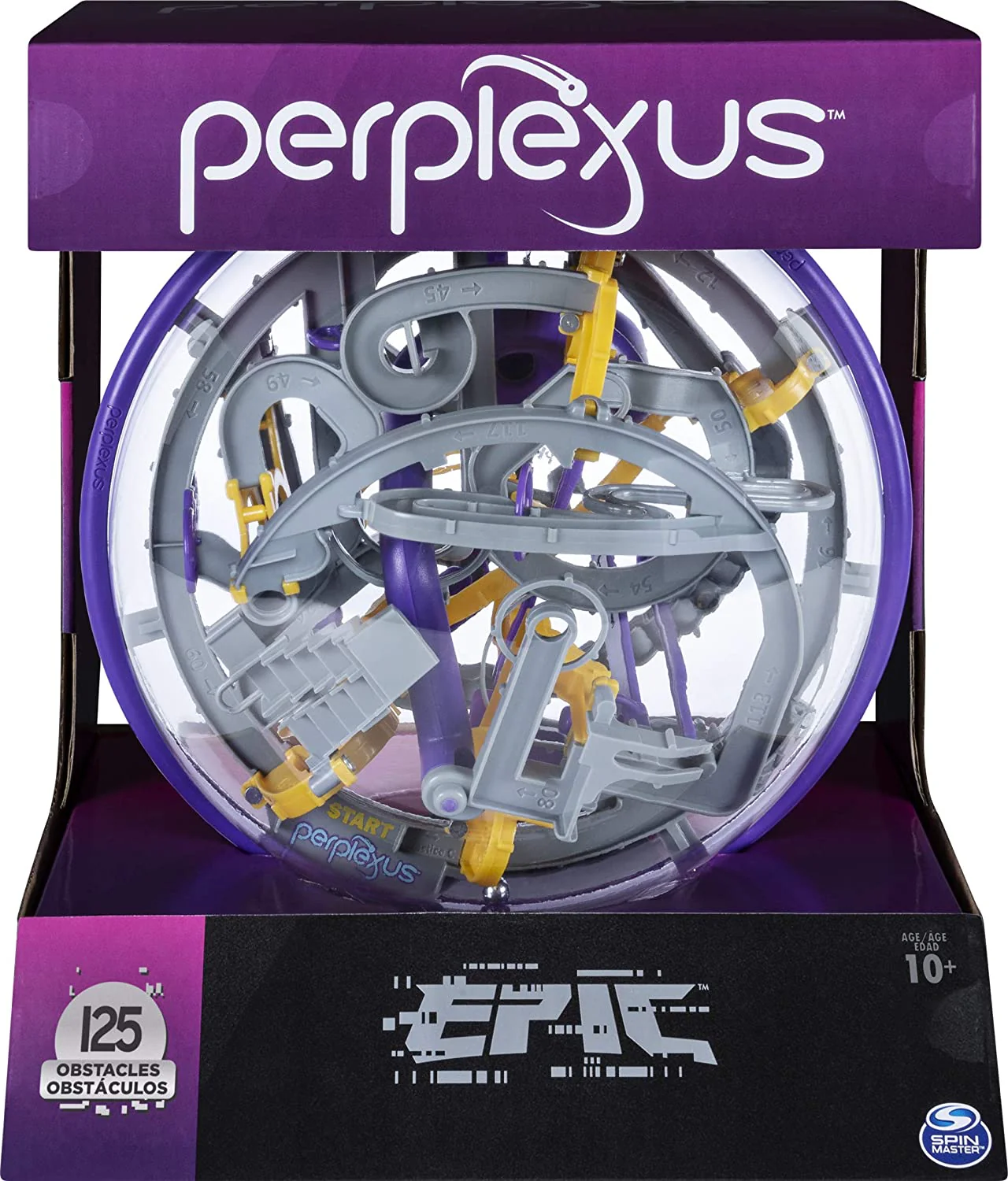 3D Maze Game with 125 Obstacles - Perplexus Epic (Edition May Vary)