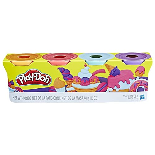 Play-Doh Classic Colors Wave- Purple,Blue, Pink, Orange - Image 3