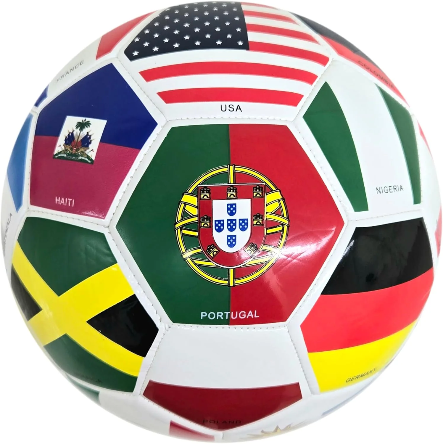 PLAYPRO Country Training Soccer Ball: World Edition (Sizs 2) - Image 4