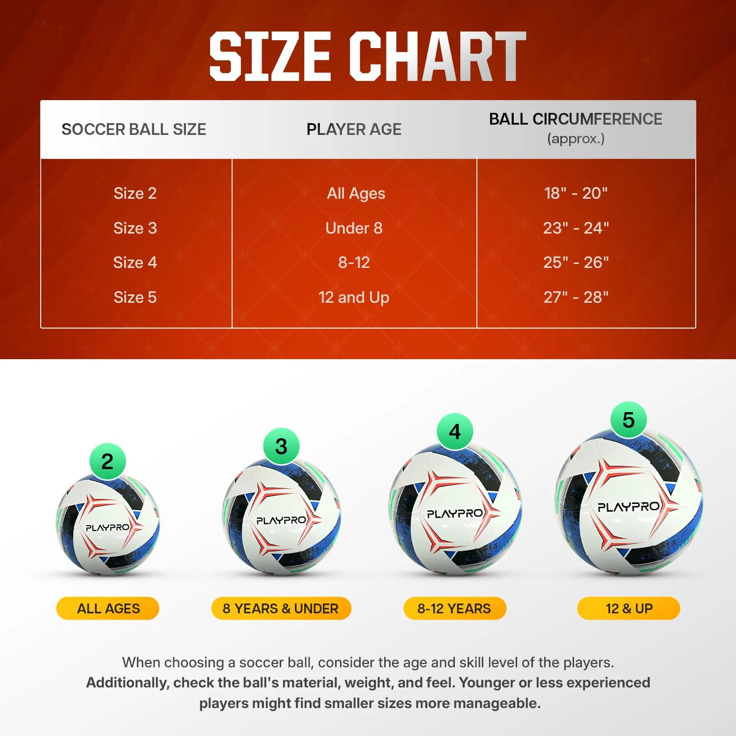 PLAYPRO Turbo Soccer Ball - Beautiful Design( Size 4) - Image 8