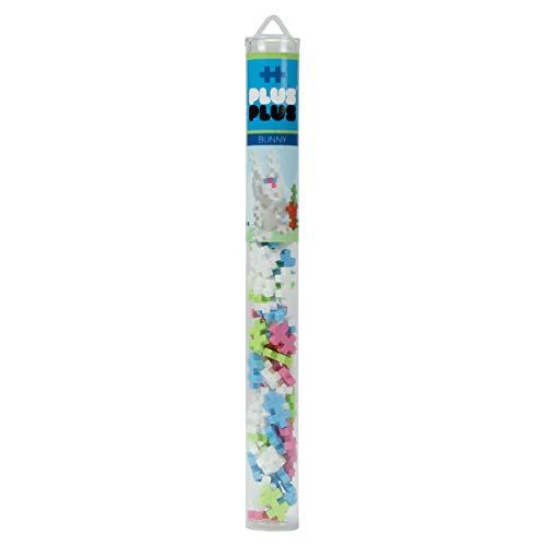 PLUS PLUS Mini Maker Tube Easter Bunny 70 Piece, Construction Building STEM | STEAM Toy, Interlocking Mini Puzzle Blocks for Kids - Image 3