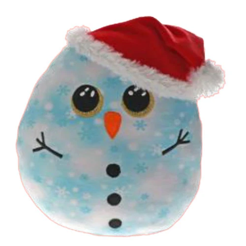 Plush Toy TY Squish-A-Boos (Squishies) Plush  FLECK the Snowman