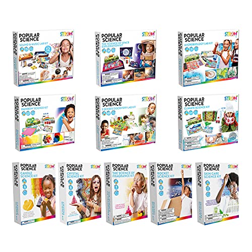 POPULAR SCIENCE Sound and Music Lab Science Kit for Kids Ages 8+ | STEM Science Toys and Gifts for Educational and Fun Experiments |Science Kits Designed for Children and Suitable for All The Family - Image 2