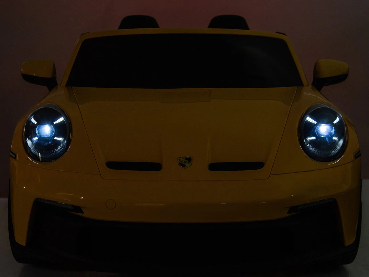 Porsche 911 GT3 Children's Ride On Car 12V Yellow - Image 10