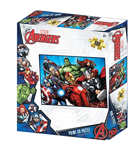 Puzzle Prime 3D Avengers 3D Puzzle, Multicolored - Image 2