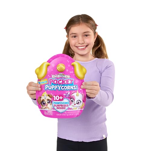 Rainbocorns Pocket Puppycorn 1 Pack by ZURU Toy Puppy Dog Mini Unboxing Girls Gifting Idea (Style May Vary) - Image 3