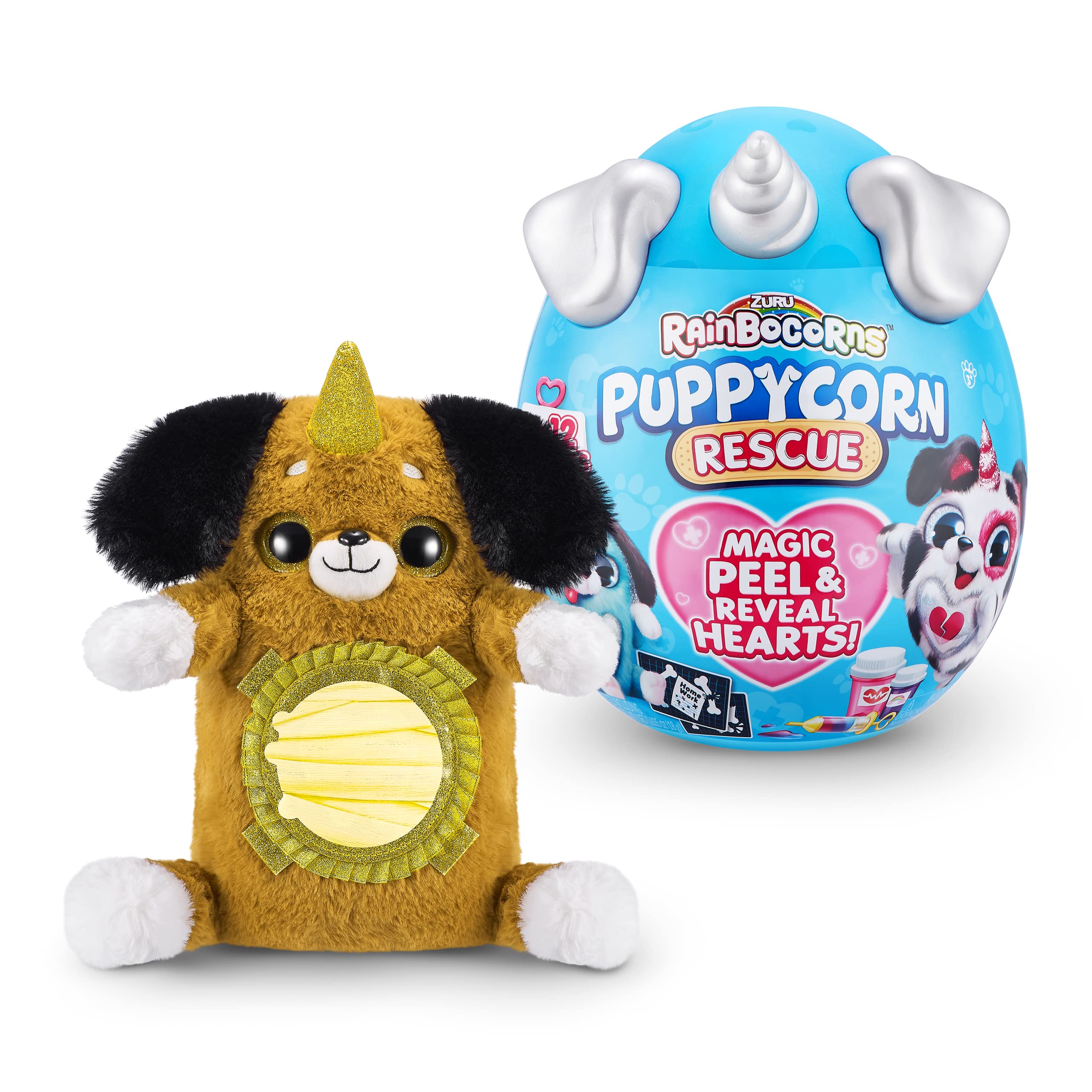 Rainbocorns Puppycorn Rescue Mystery Slow Rise Plush - Image 12