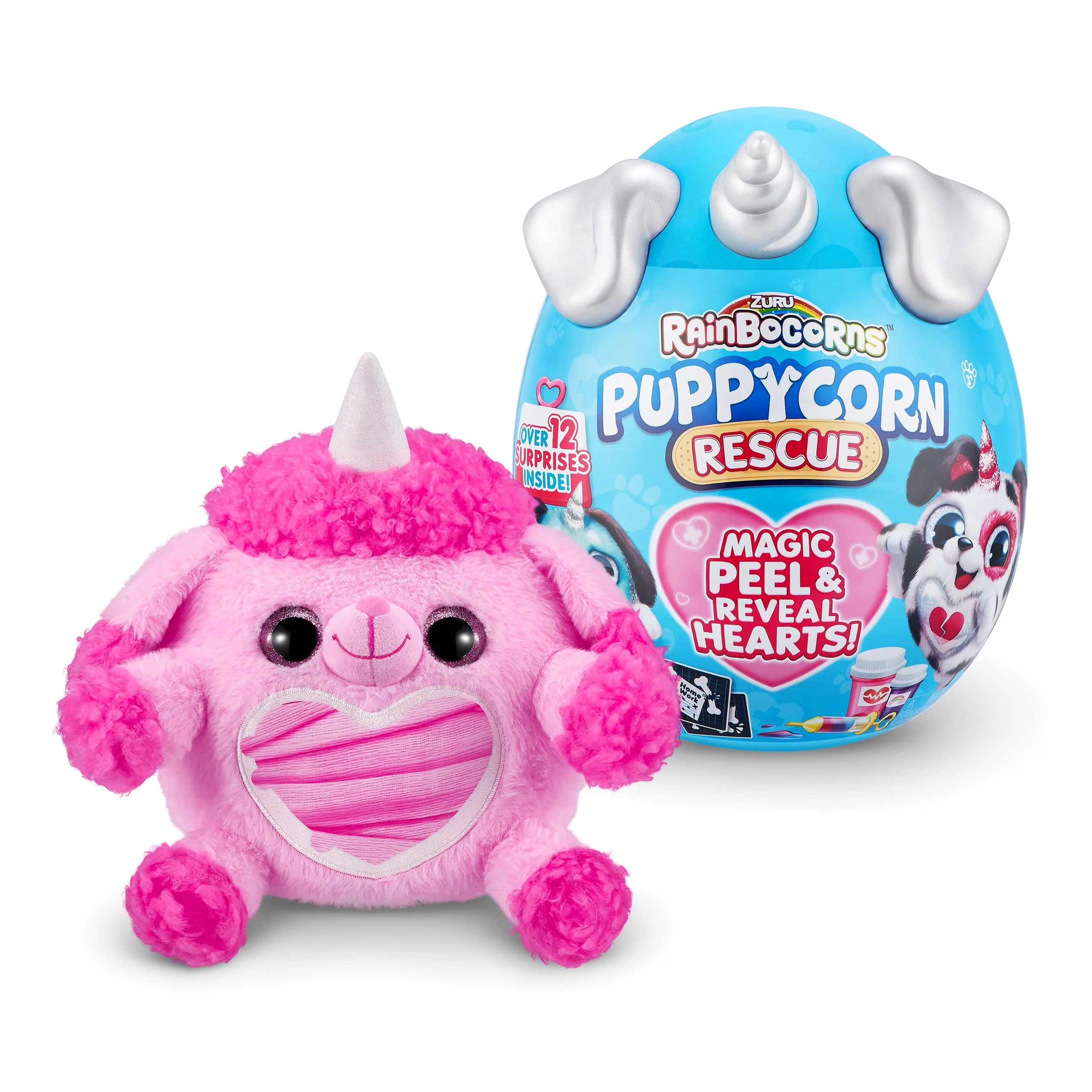 Rainbocorns Puppycorn Rescue Mystery Slow Rise Plush - Image 13