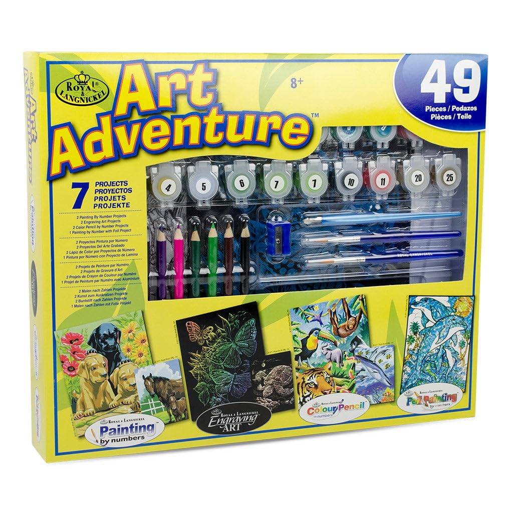 Royal & Langnickel Art Adventure Super Value Set, Yellow