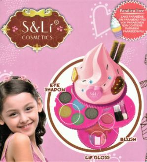 S&LI COSMETICS: Cup Cake Shape Makeup Compact - Image 2
