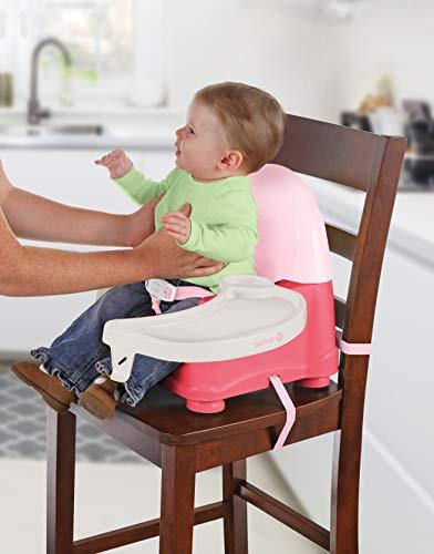 Safety 1st Easy Care Swing Tray Feeding Booster, Coral Crush, One Size - Image 13