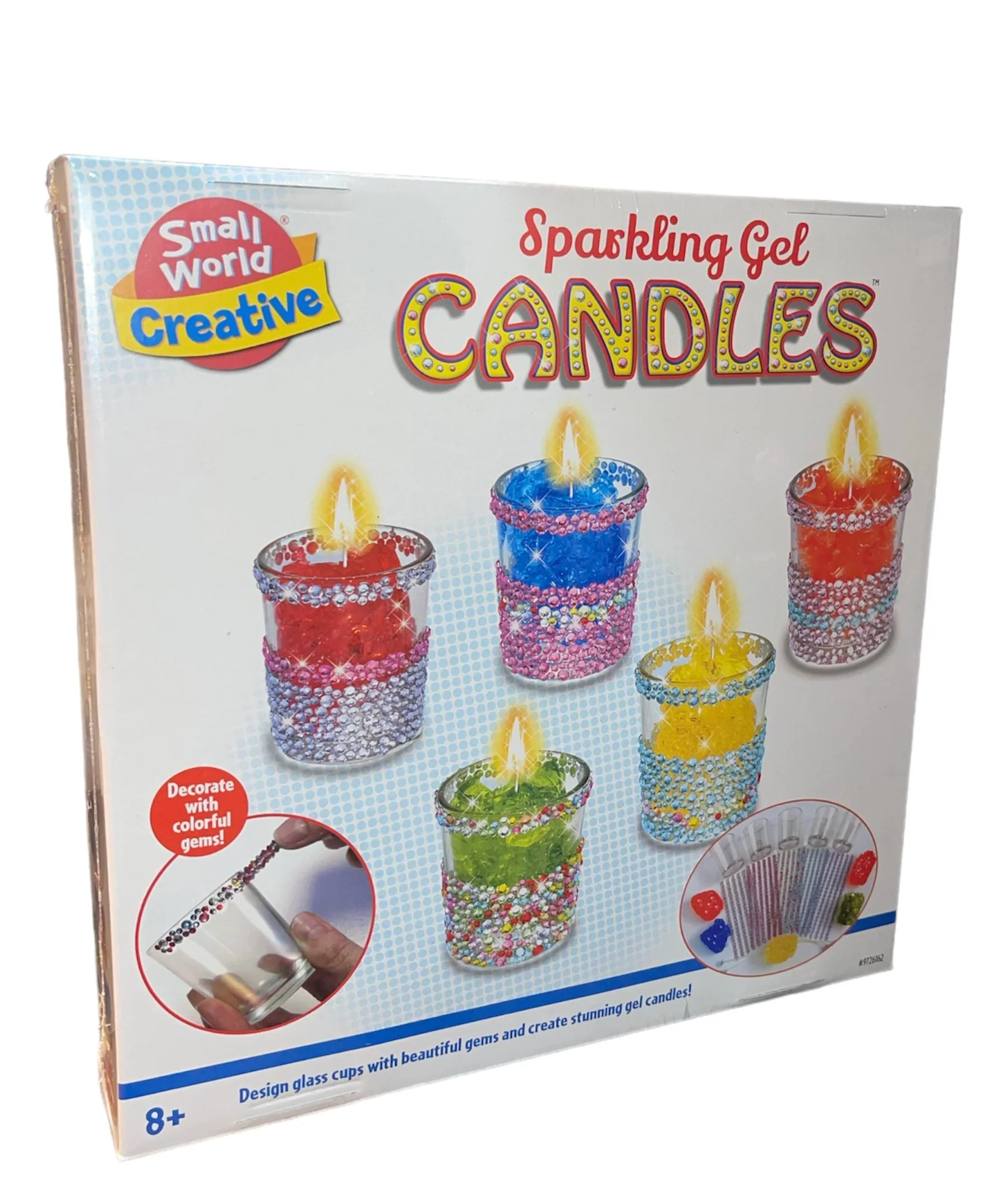 Small World Creative Sparkling Gel Candles
