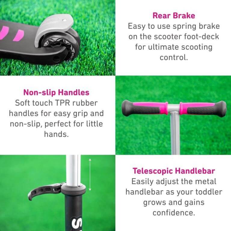 SmarTrike Children's Scooter T5 Pink - Image 3