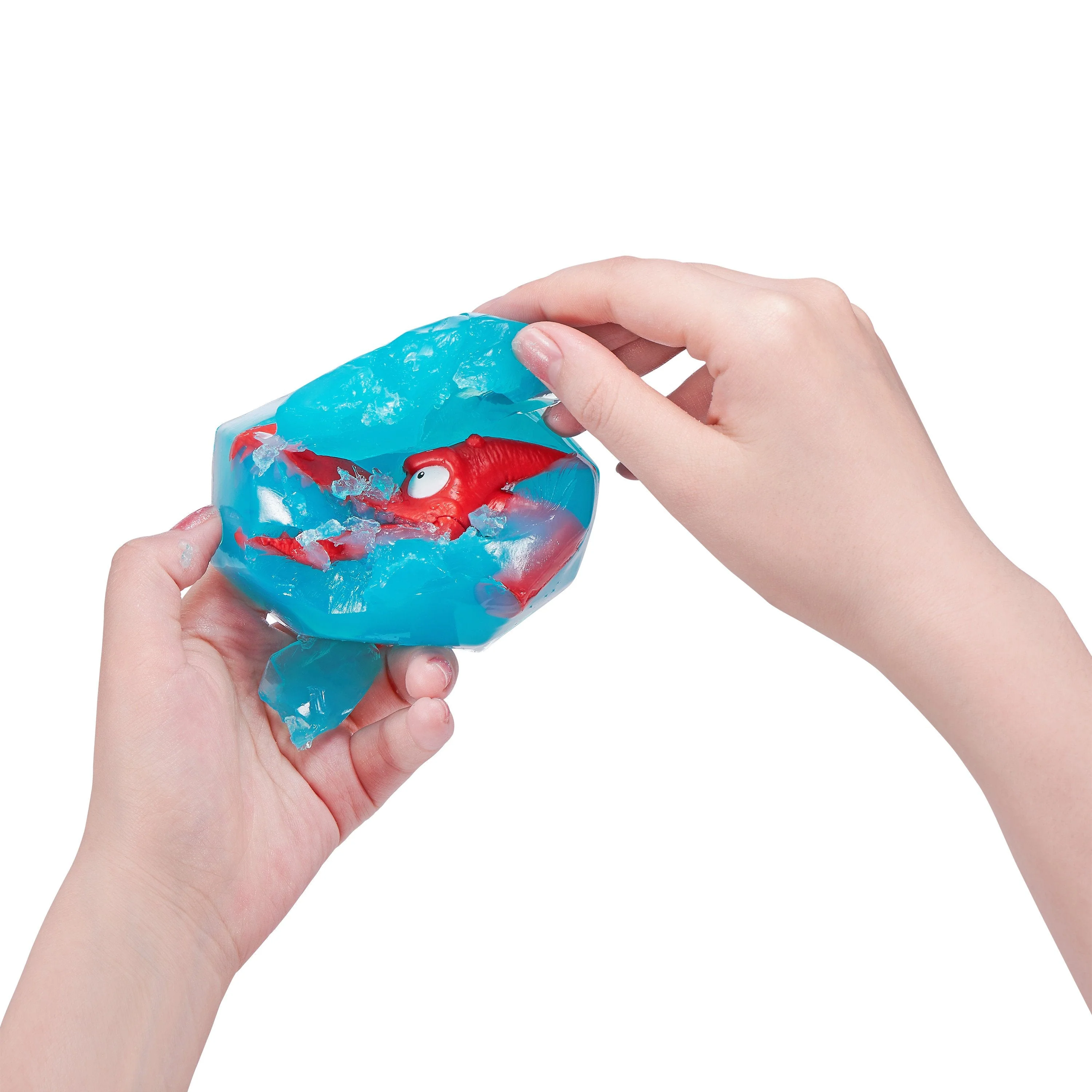 Smashers Dino Ice Age Over 25 Surprise Egg by ZURU (Red) - Image 4