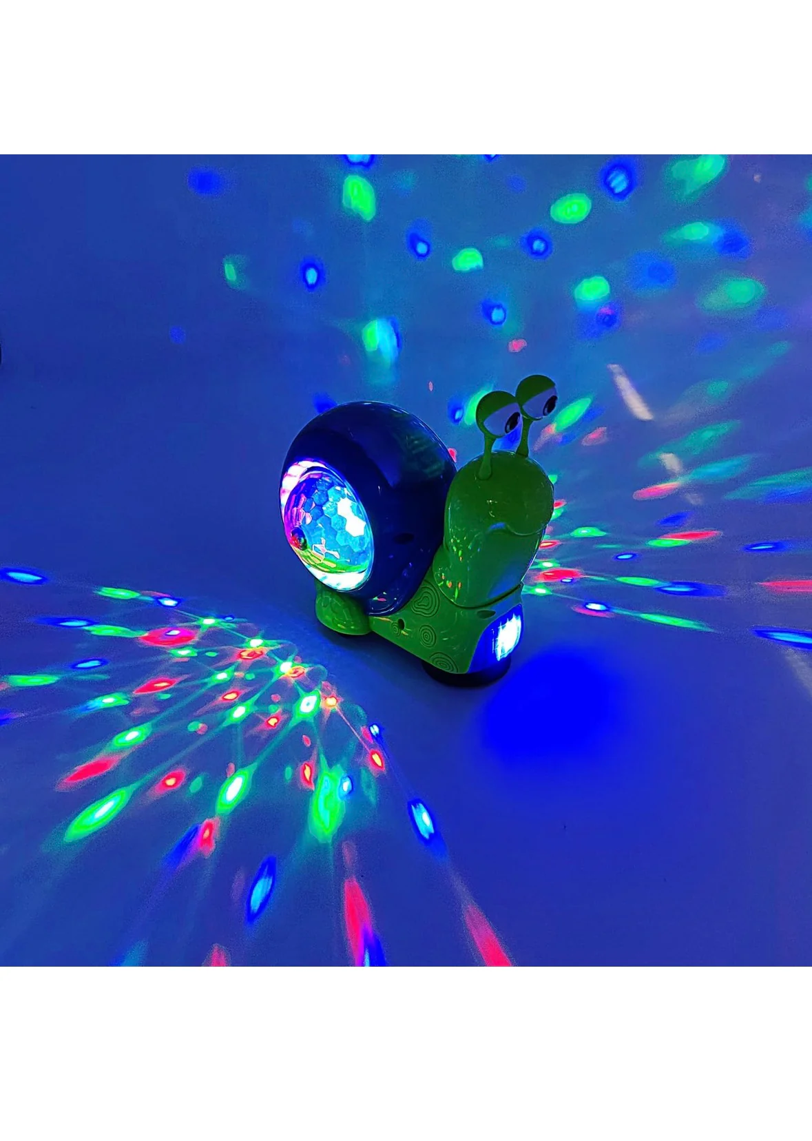 Electric Cute Toy Snail Electronic Animal Crawl, Play Music, Luminous Light - Image 3