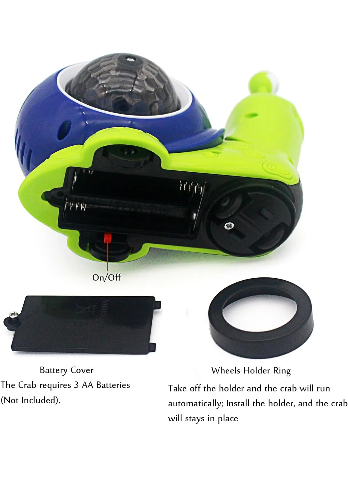 Electric Cute Toy Snail Electronic Animal Crawl, Play Music, Luminous Light - Image 7