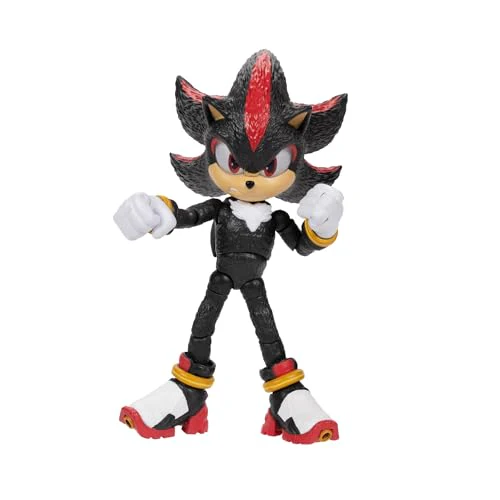 Sonic 3 Movie Action Figures 5-Inch Shadow Collector Toy Figure, Highly Articulated for Boys Girls - Officially Licensed Sonic The Hedgehog 3 Movie Product - Image 8