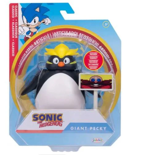 Sonic the Hedgehog 4-inch Sonic Action Figure with Blue Checkpoint Accessory. Ages 3+ - Image 3